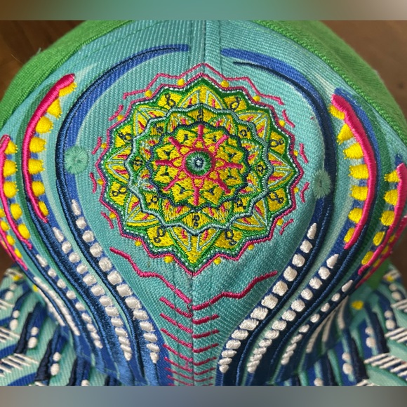 Grassroots California 420 Hat - Green Embroidered Michael Garfield 7 1/4 - Picture 6 of 14